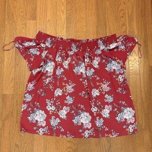 Pink rose women’s top